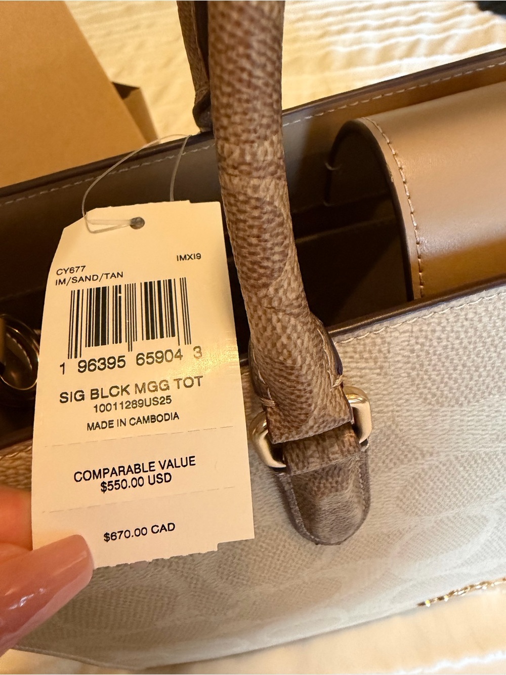 New Coach purse set mini and large - Picture 4 of 4
